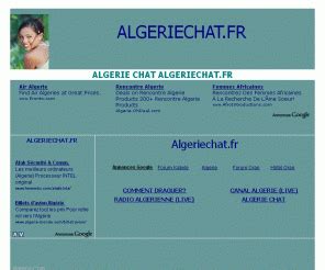 tchat algerie|Chat Algérie rencontre et tchatche algérien